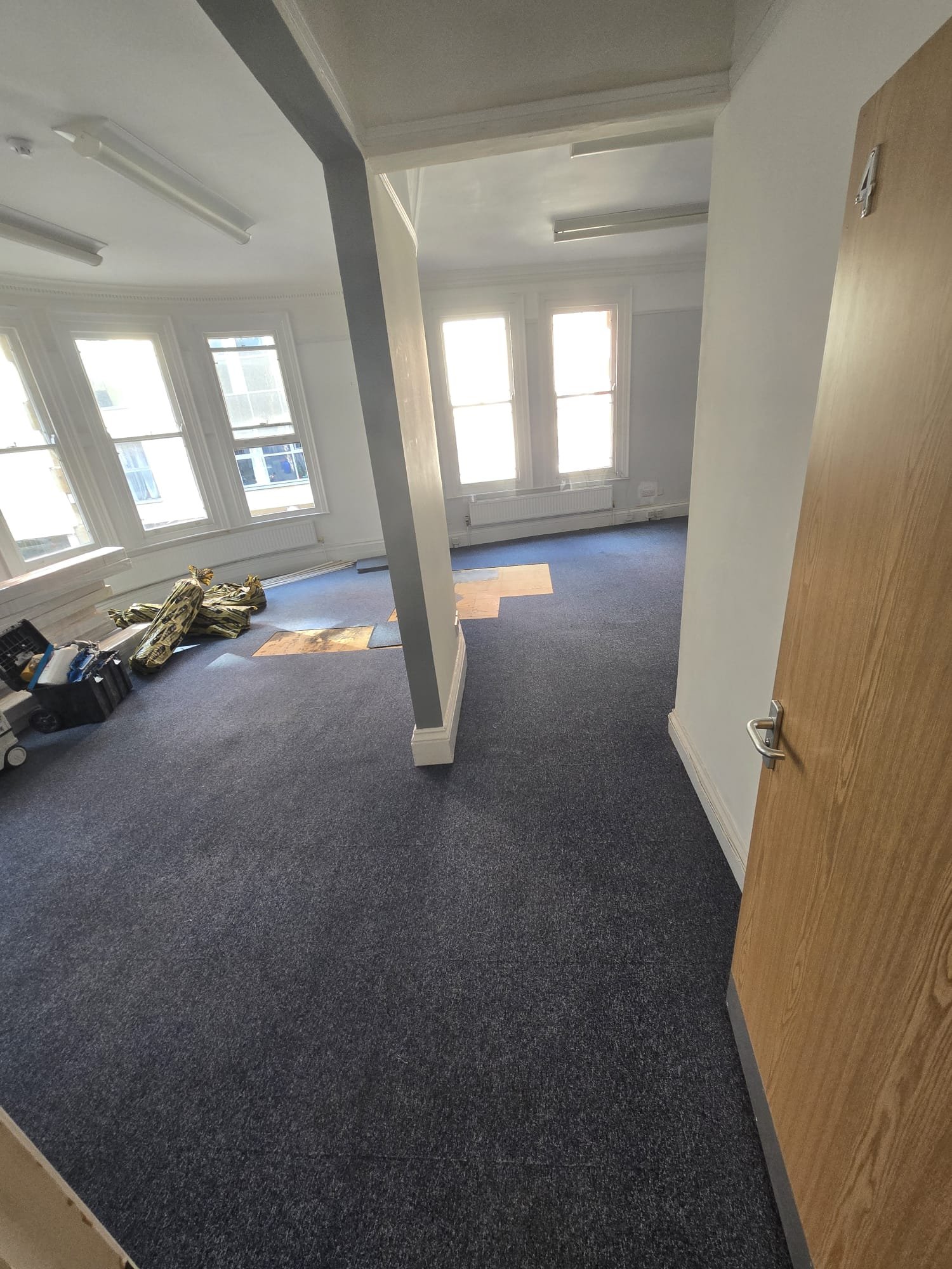 Before Engineered floor installation