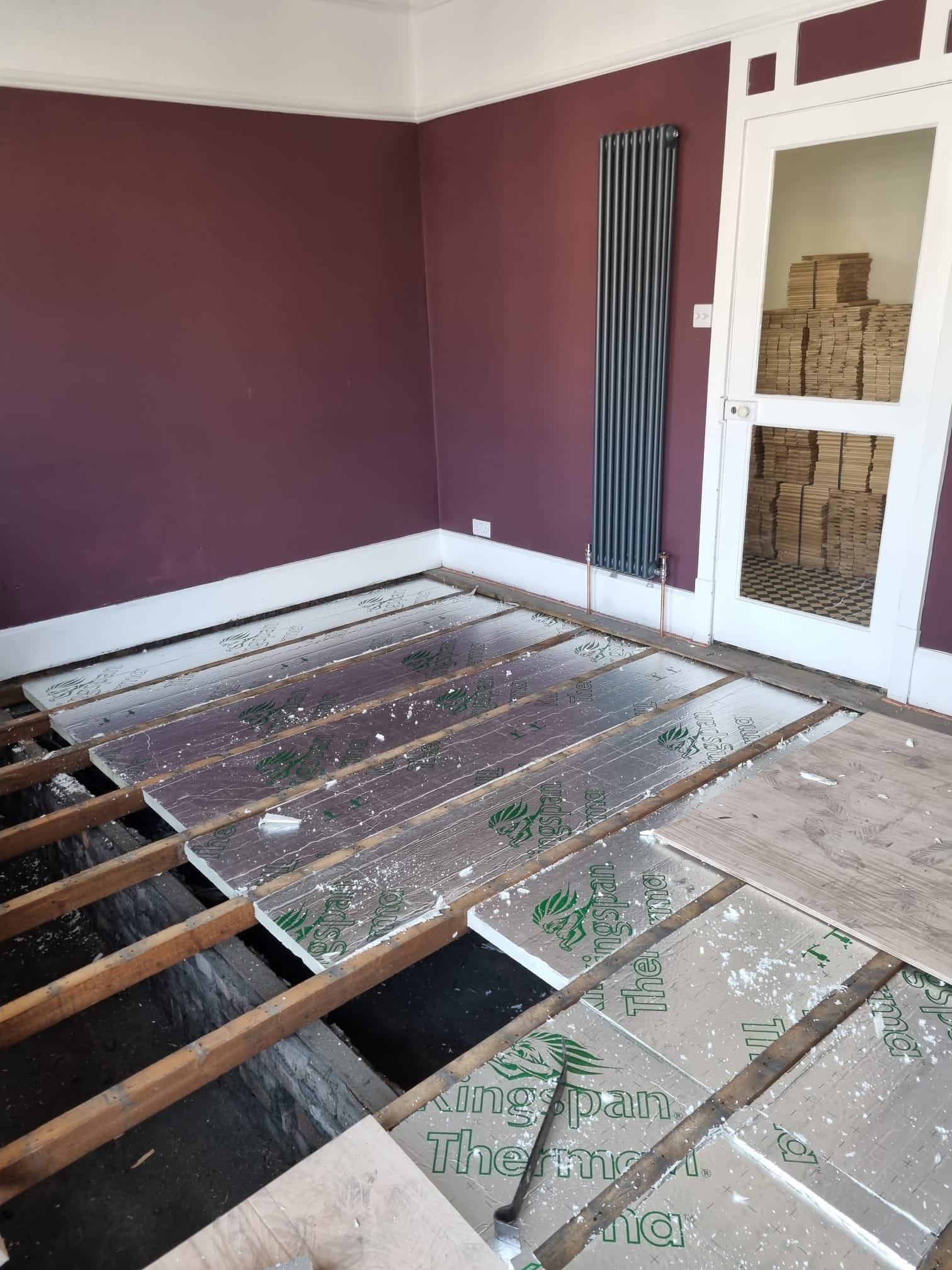 Before Floor insulation & sound proofing image coming soon