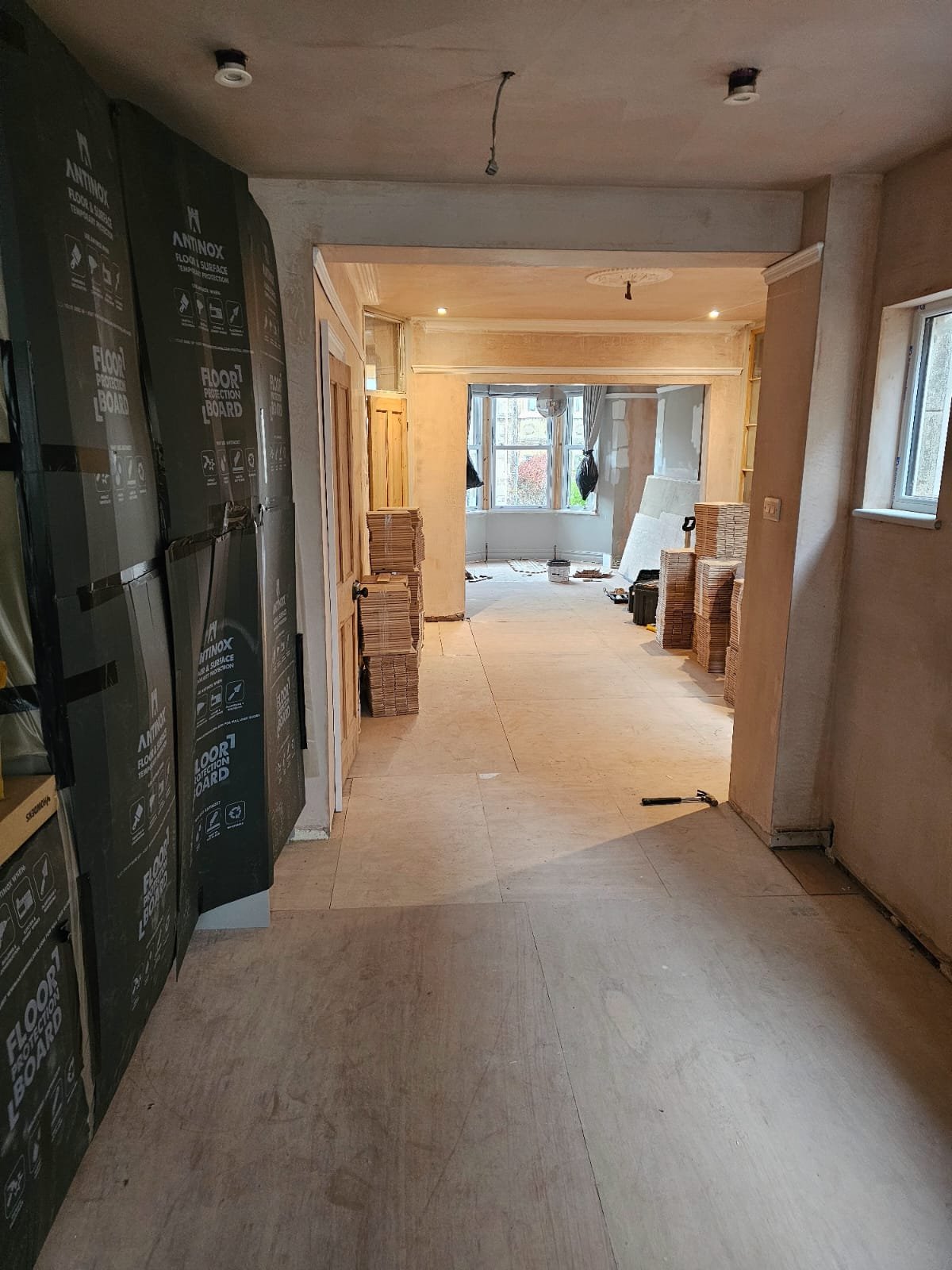 Before Parquet fitting