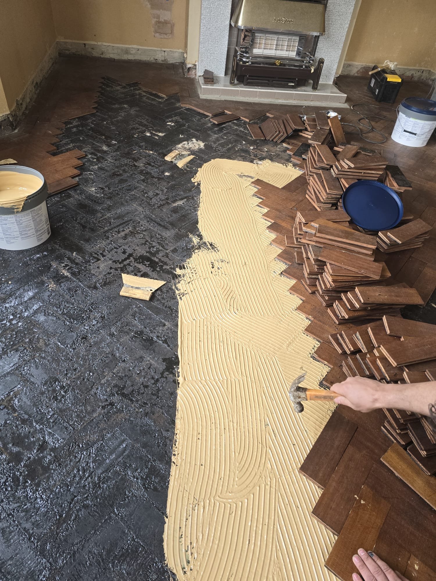 Before parquet repairs