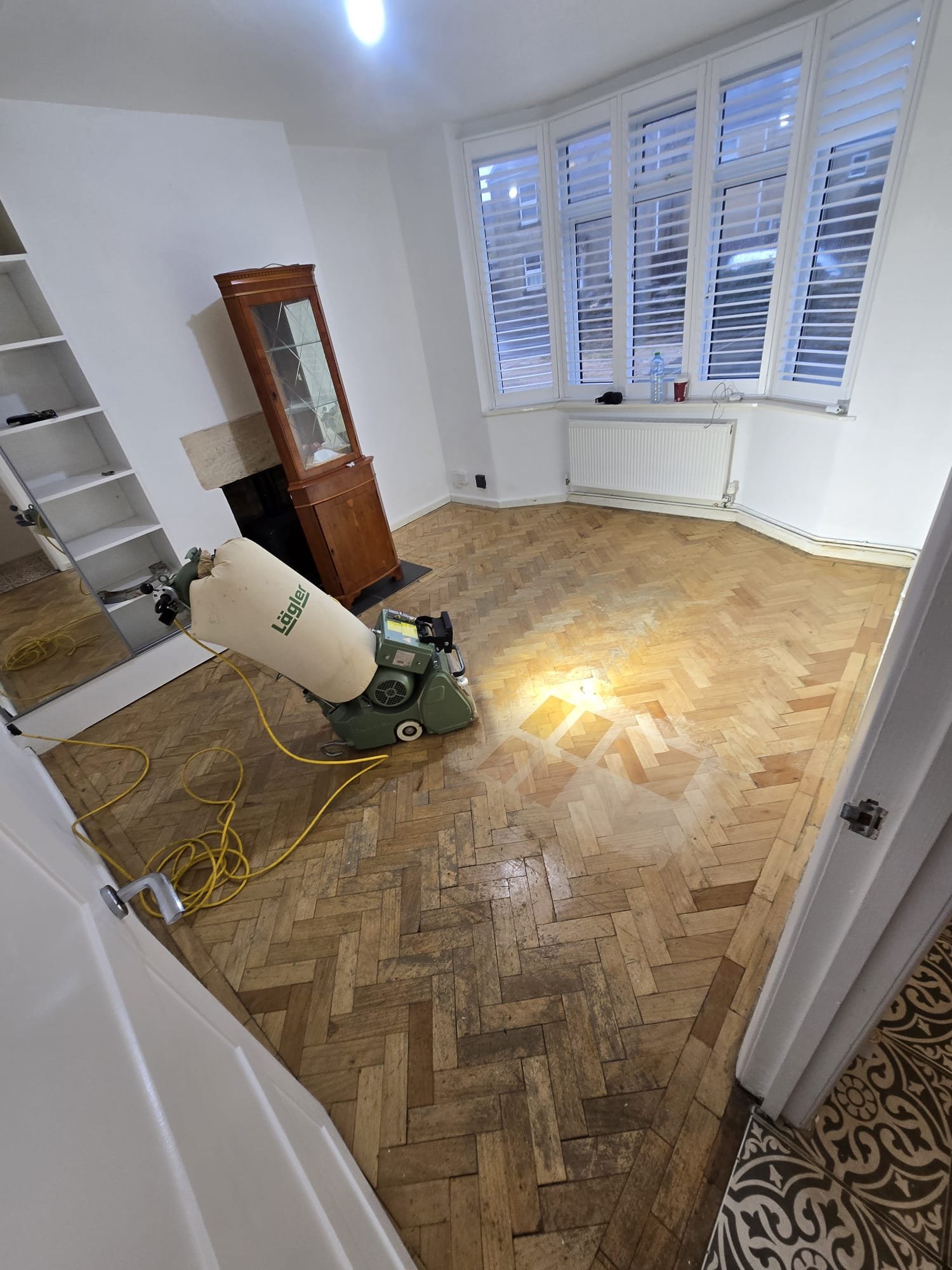 Before parquet restoration